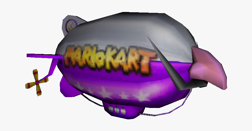 Download Zip Archive - Waluigi Blimp, HD Png Download, Free Download