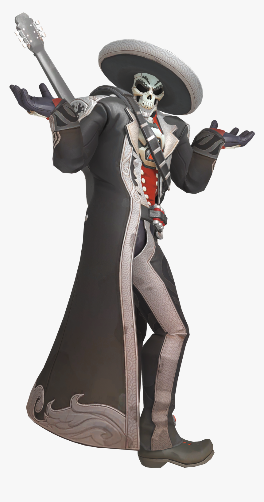 Reaper Png Overwatch - Overwatch Reaper Mariachi Skin, Transparent Png, Free Download