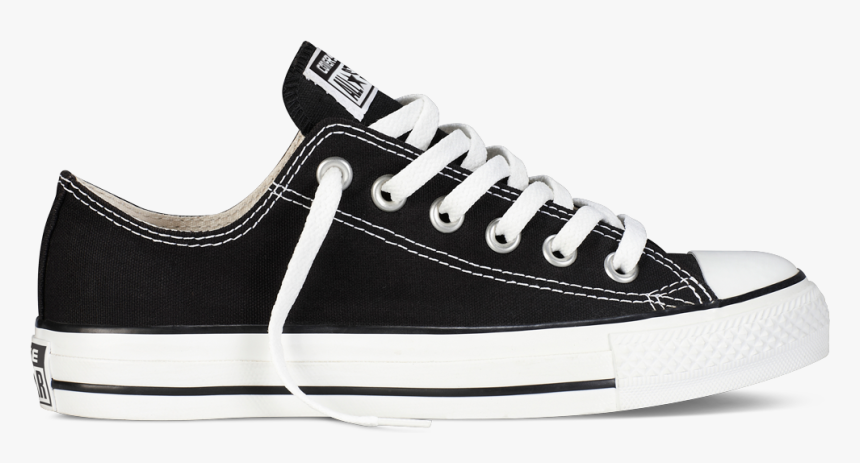 Thumb Image - Black And White Low Cut Converse, HD Png Download, Free Download