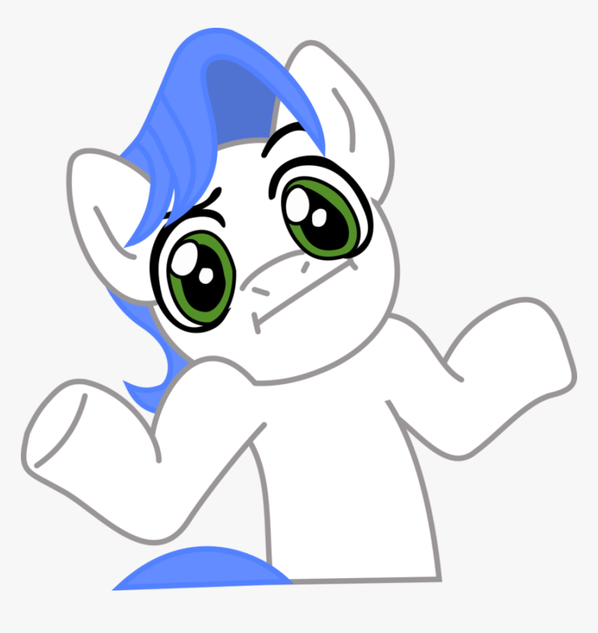 Antonyc Shrug By My Star Seeker - My Little Pony Memes, HD Png Download, Free Download