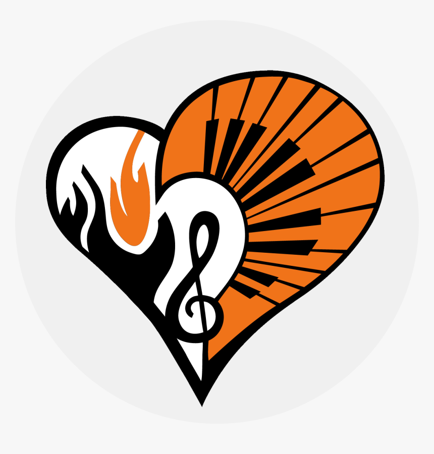 Transparent Glowing Heart Png - Music, Png Download, Free Download