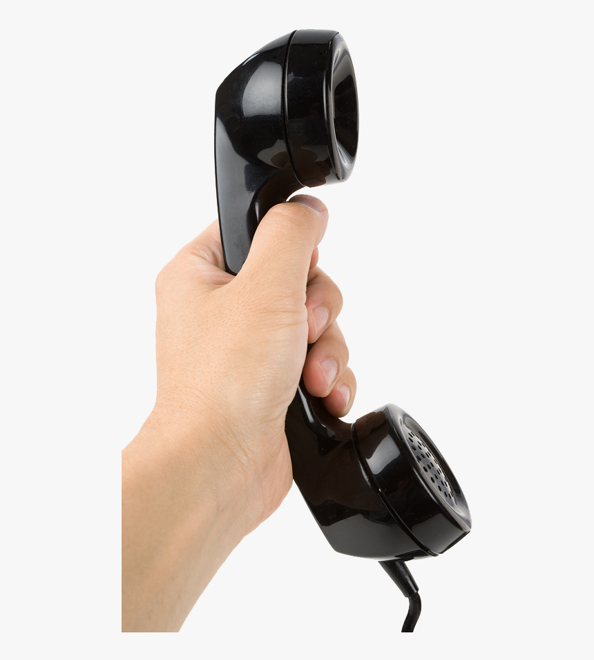 Thumb Image - Hand Holding Telephone Png, Transparent Png, Free Download
