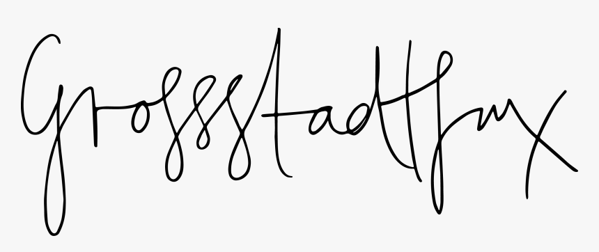 Grossstadtfux - Calligraphy, HD Png Download, Free Download