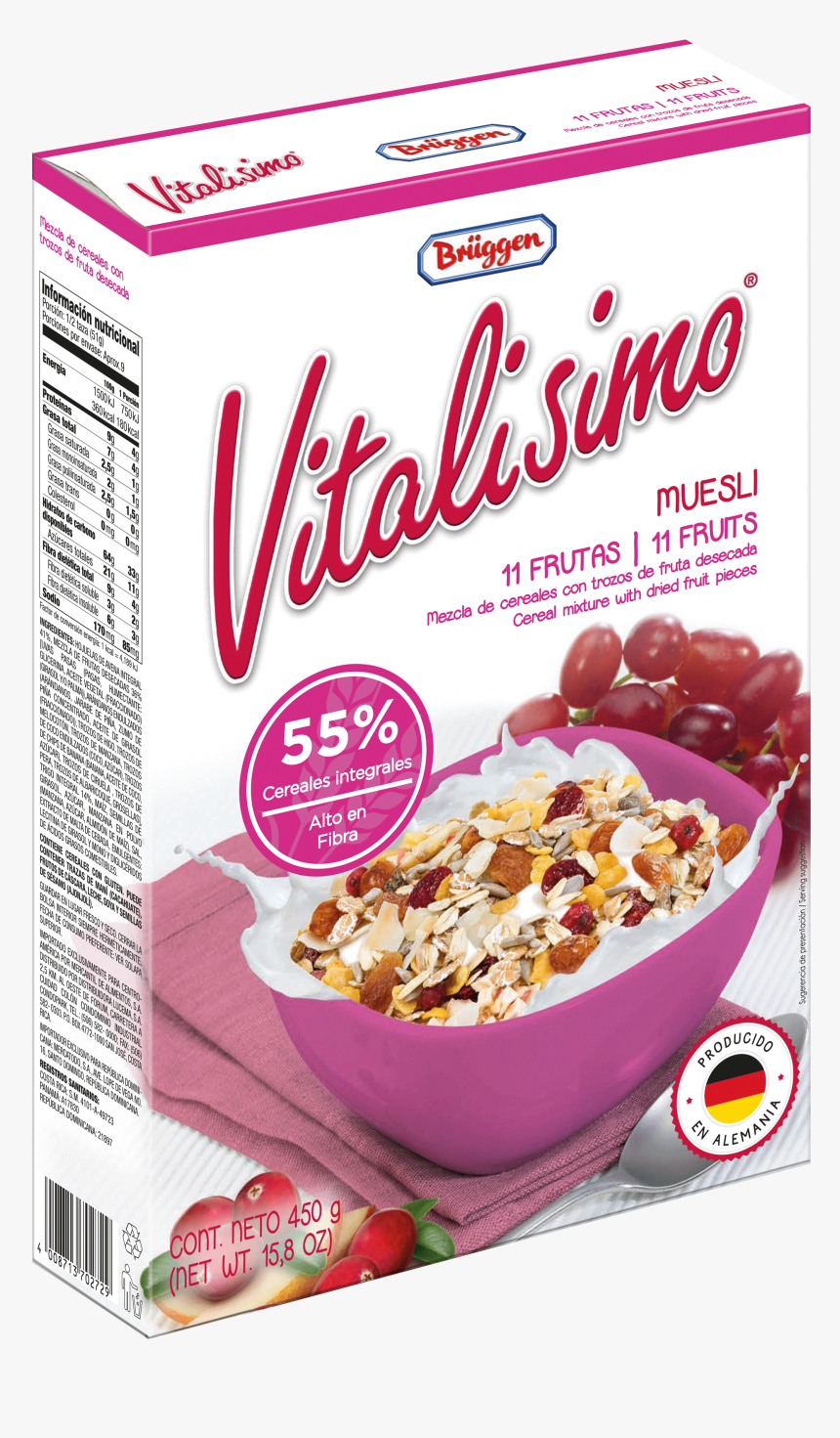 Vitalisimo 10 Fruit Muesli - Vitalisimo, HD Png Download, Free Download