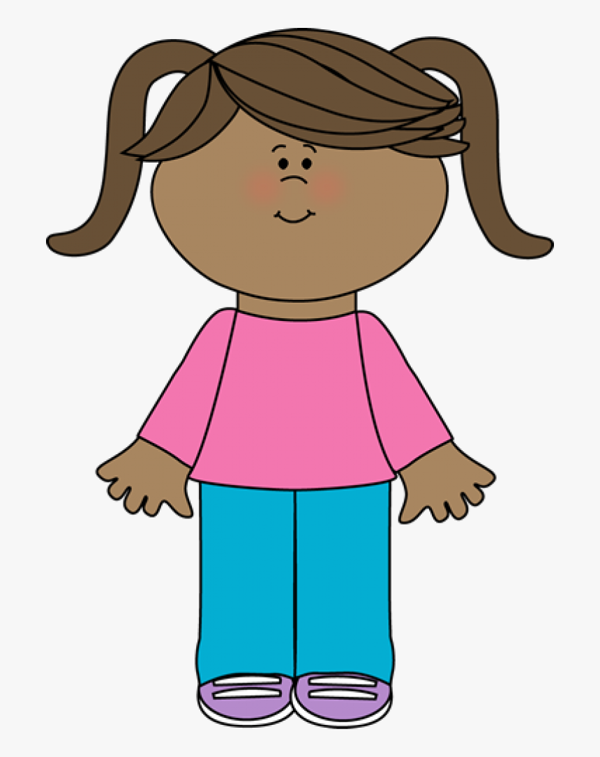 Permalink To Cute Little Girl Clipart - Child Clipart, HD Png Download, Free Download