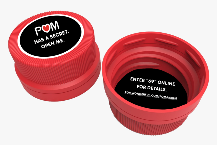 Pom Juice Experiential Bottole Cap - Pom Wonderful, HD Png Download, Free Download