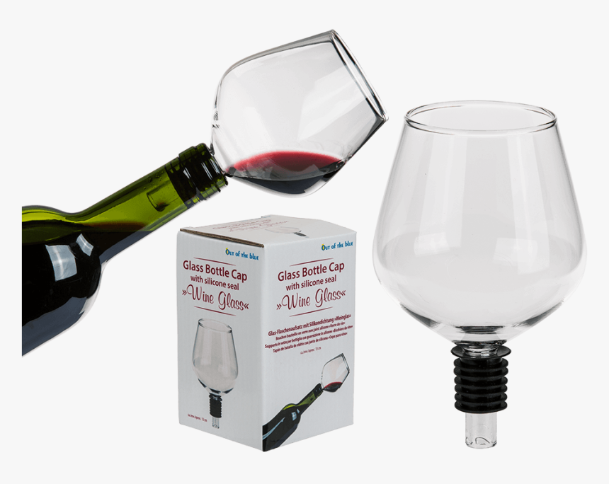 Bottle Cap Wine Glass, HD Png Download, Free Download