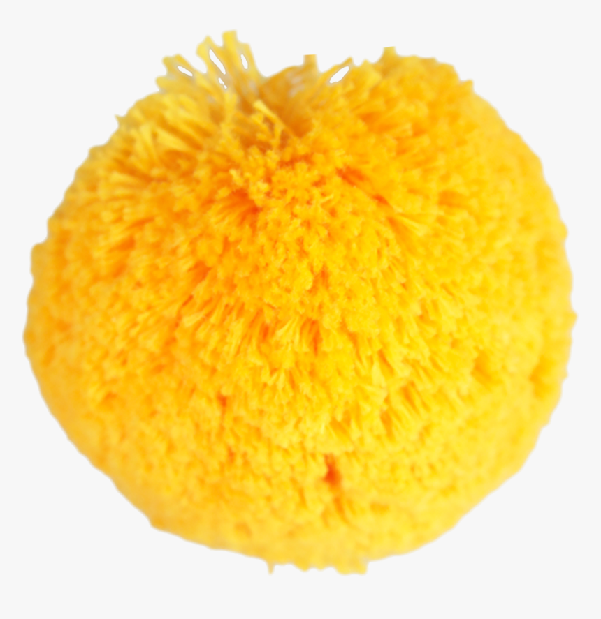 Cotton Pom Pom 7cm, Yellow, HD Png Download, Free Download