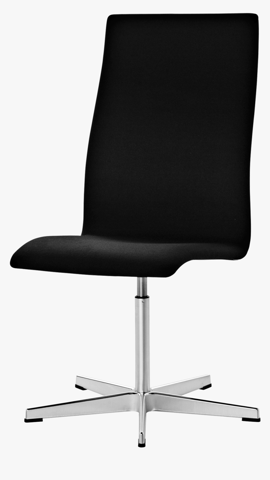 Oxfrod Classic Chair Arne Jacobsen Black Fabric Medium - Arne Jacobsen High Back Chair Fritz Hansen, HD Png Download, Free Download