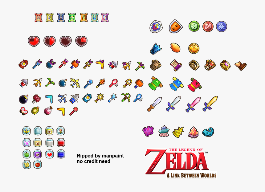Legend Of Zelda , Png Download - Legend Of Zelda Items, Transparent Png, Free Download