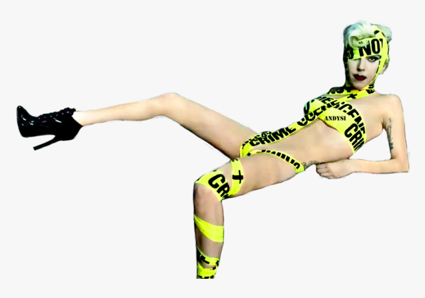 Lady Gaga Caution Tape, HD Png Download, Free Download