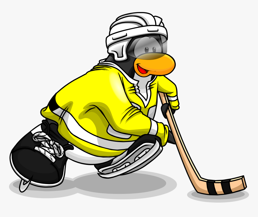 Club Penguin Rewritten Wiki - Club Penguin Hockey, HD Png Download, Free Download