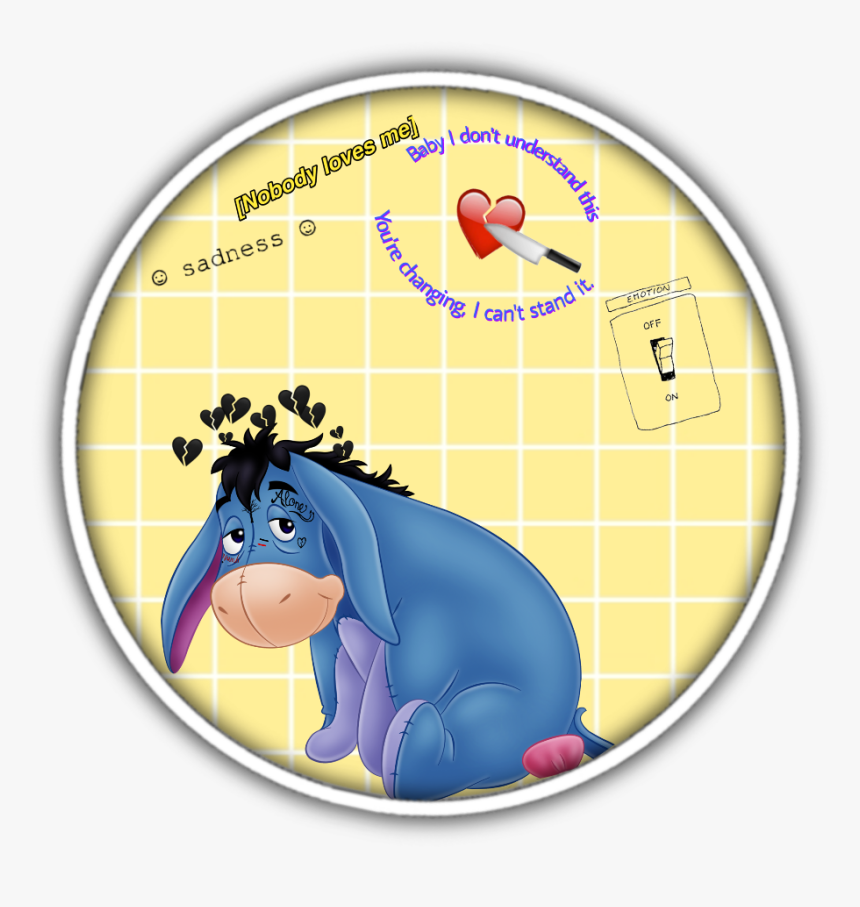 Winnie The Pooh Character Eeyore, HD Png Download, Free Download