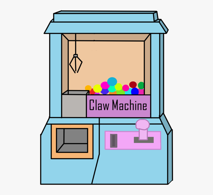 Thumb Image - Claw Machine Clip Art, HD Png Download, Free Download