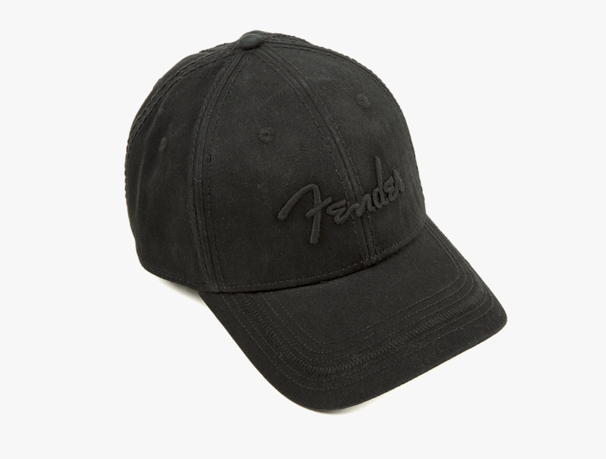 Fender® Blackout Baseball Hat With Fender®logo, One - Baseball Cap, HD Png Download, Free Download
