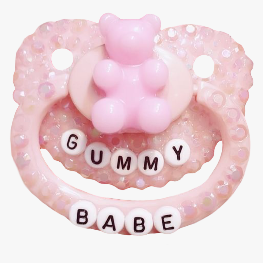 #cute #kawaii #baby #binkie #pacifier #soft #freetoedit - Kawaii Pacifier, HD Png Download, Free Download