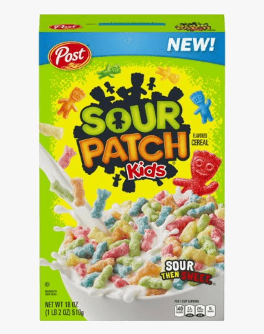 Sour Patch Kids Cereal, HD Png Download, Free Download