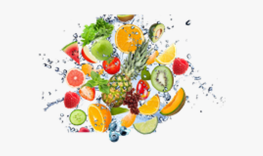 Fruit Water Splash Png Transparent Images - Fruits And Vegetables Png, Png Download, Free Download