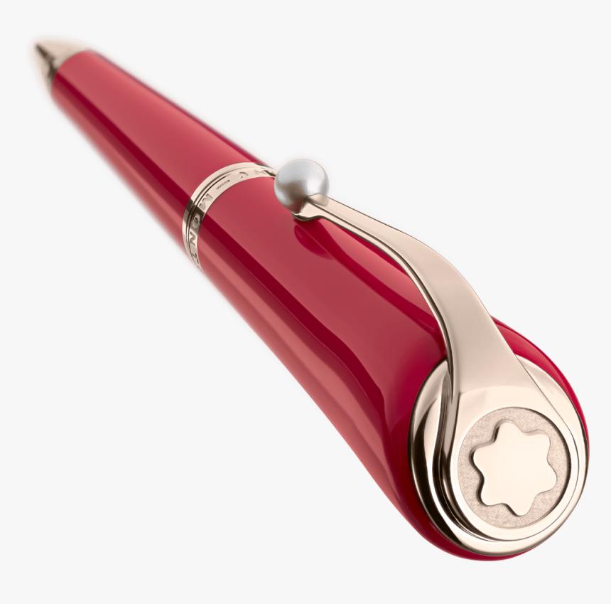 Mont Blanc Marilyn Monroe , Png Download - Montblanc Red Ballpoint Pen, Transparent Png, Free Download