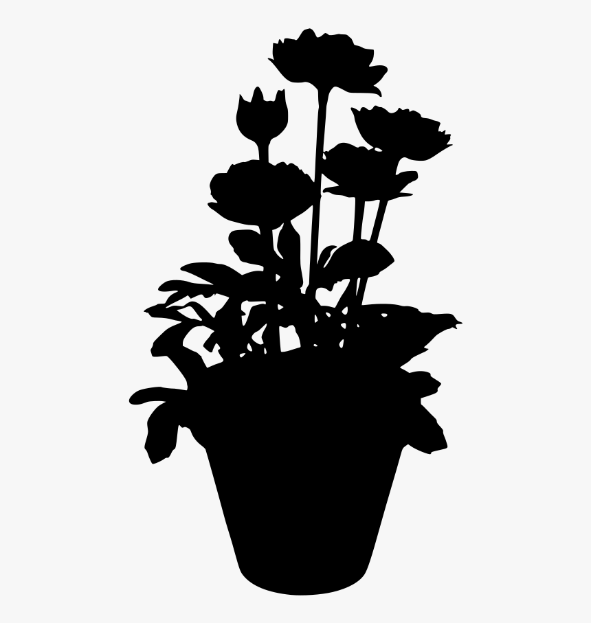 Transparent Background Flower Pot Png, Png Download, Free Download