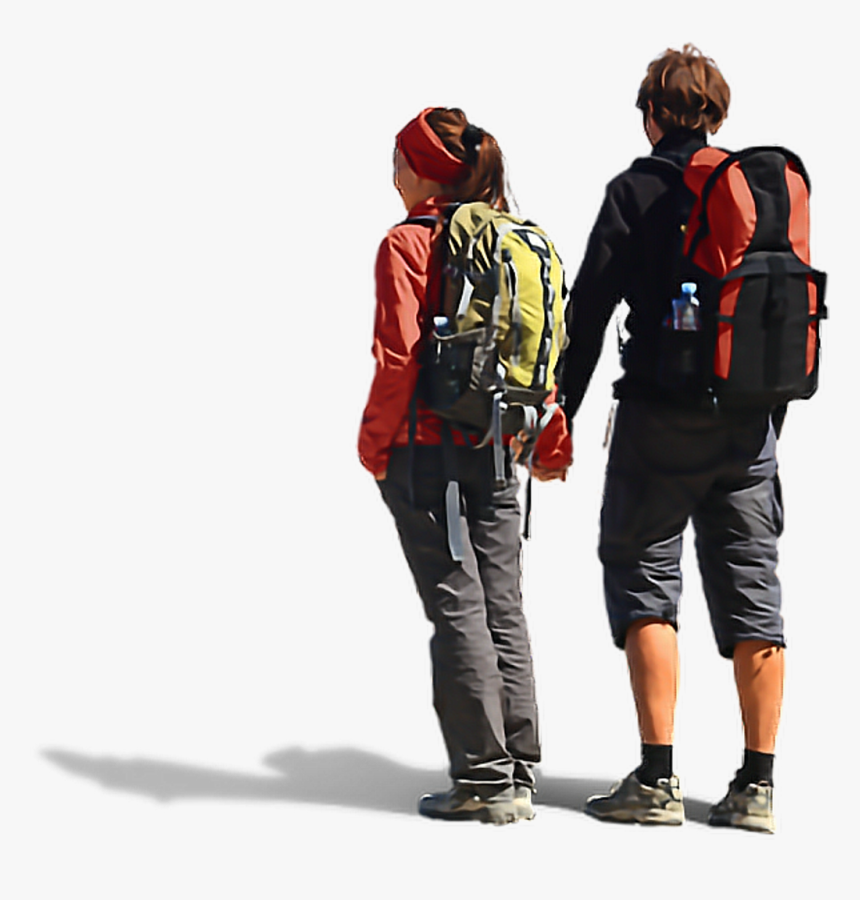 #ftestickers #couple #hikers #hiking - Hiking People Png, Transparent Png, Free Download