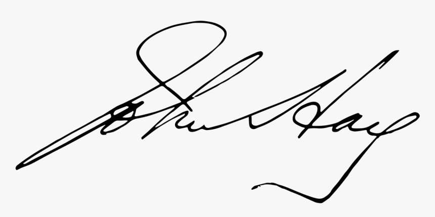 John Hay Signature, HD Png Download, Free Download