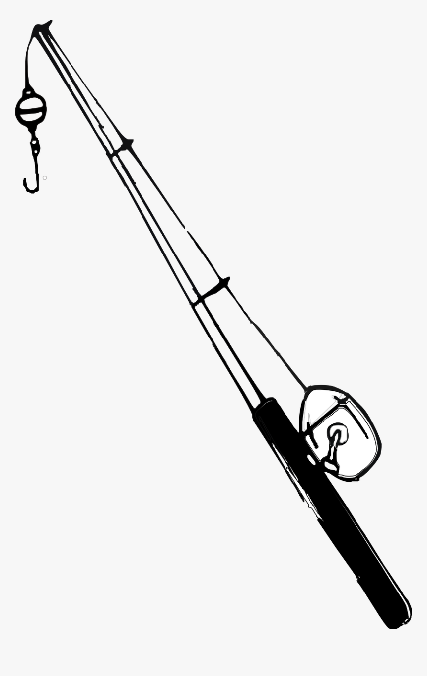Fishing Rod Clipart Png, Transparent Png, Free Download