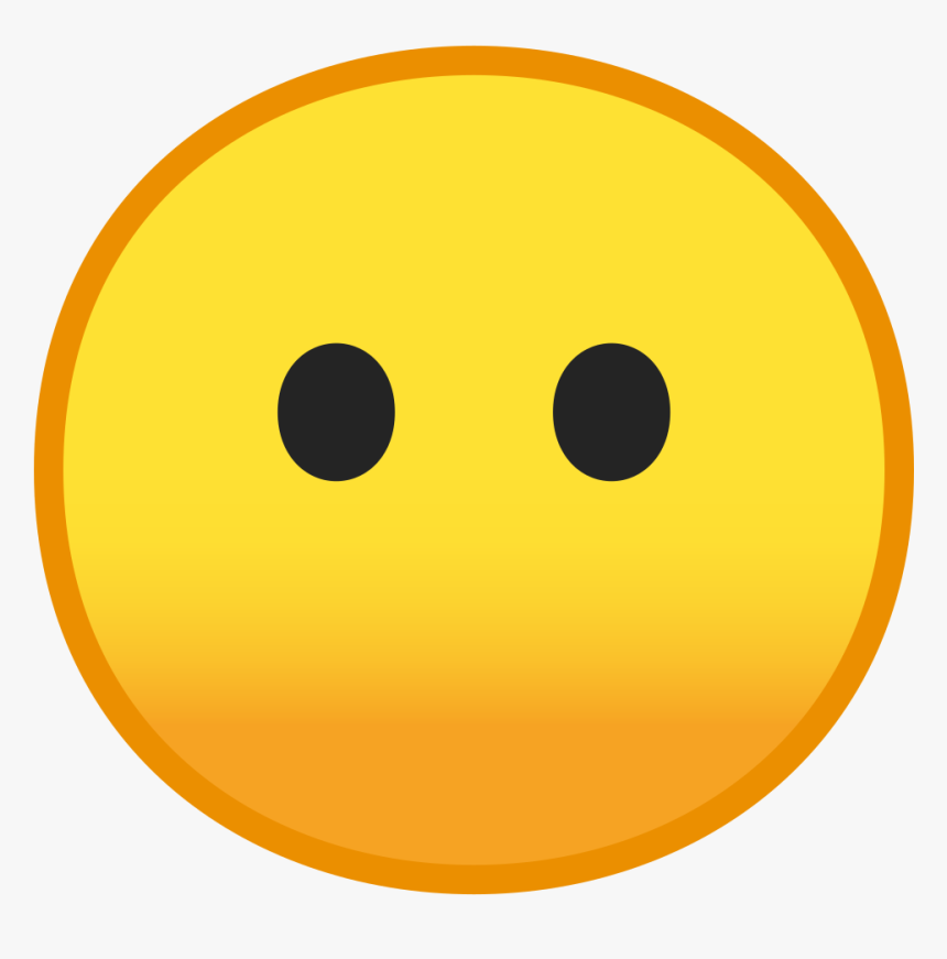 Smiley, Png Download - Blank Face Emoji Png, Transparent Png, Free Download