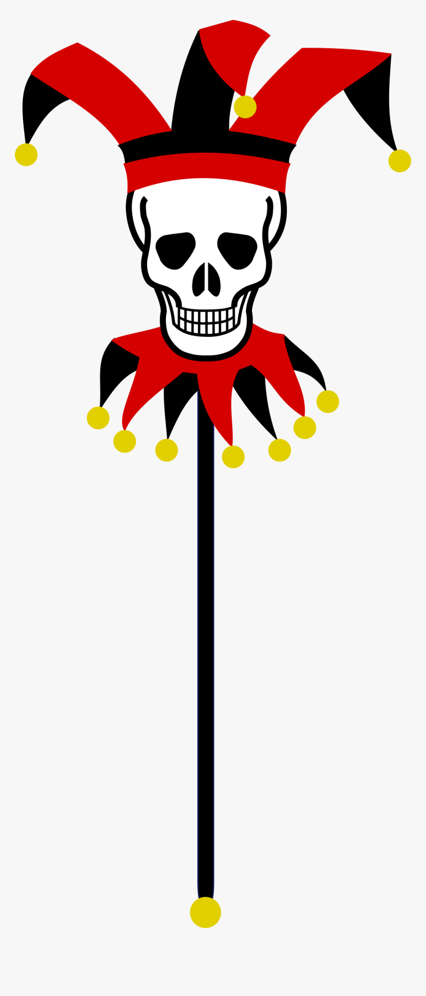 Skull Marotte Clip Arts - Skull And Crossbones, HD Png Download, Free Download