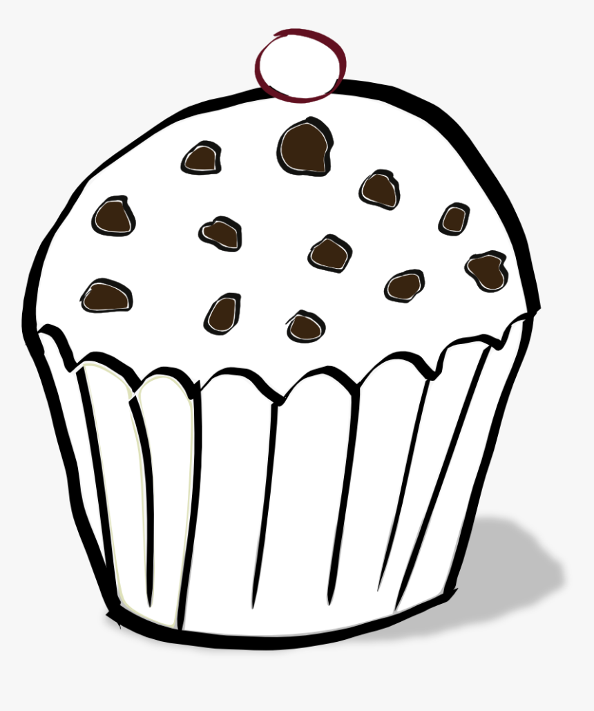 Muffin Coloring Page Muffin Clipart, HD Png Download kindpng