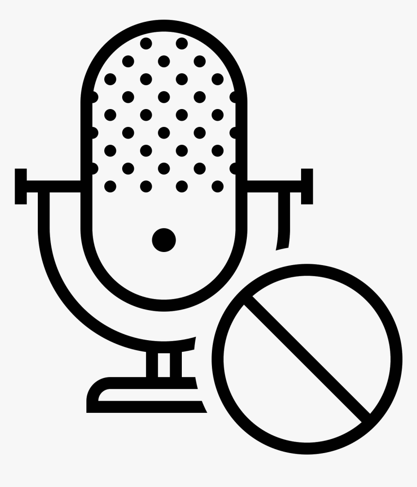 Block Microphone Icon - Radio Por Internet Dibujo, HD Png Download, Free Download