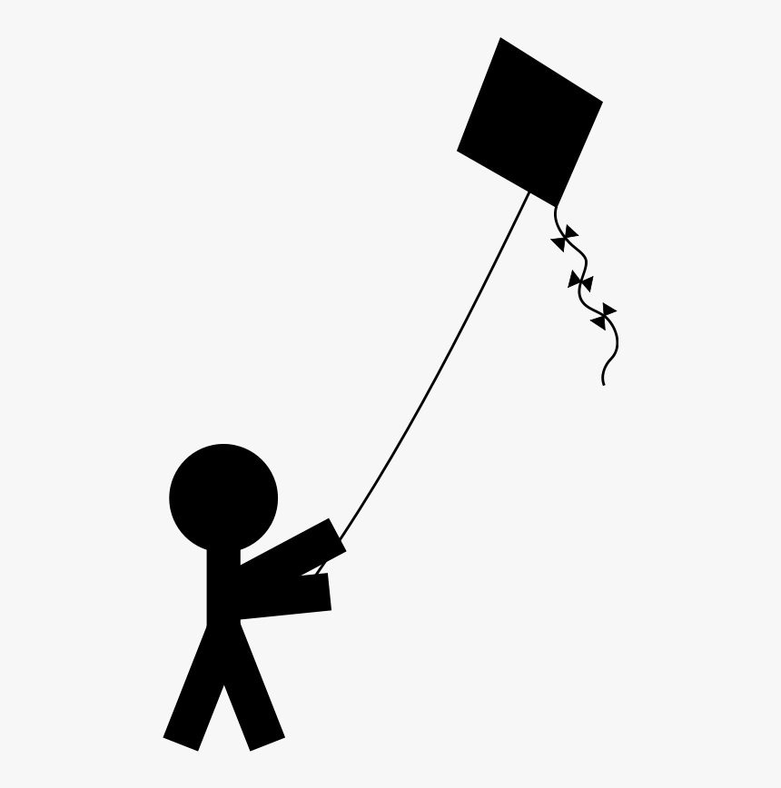 Person Flying A Kite , Png Download - Person Flying A Kite, Transparent Png, Free Download