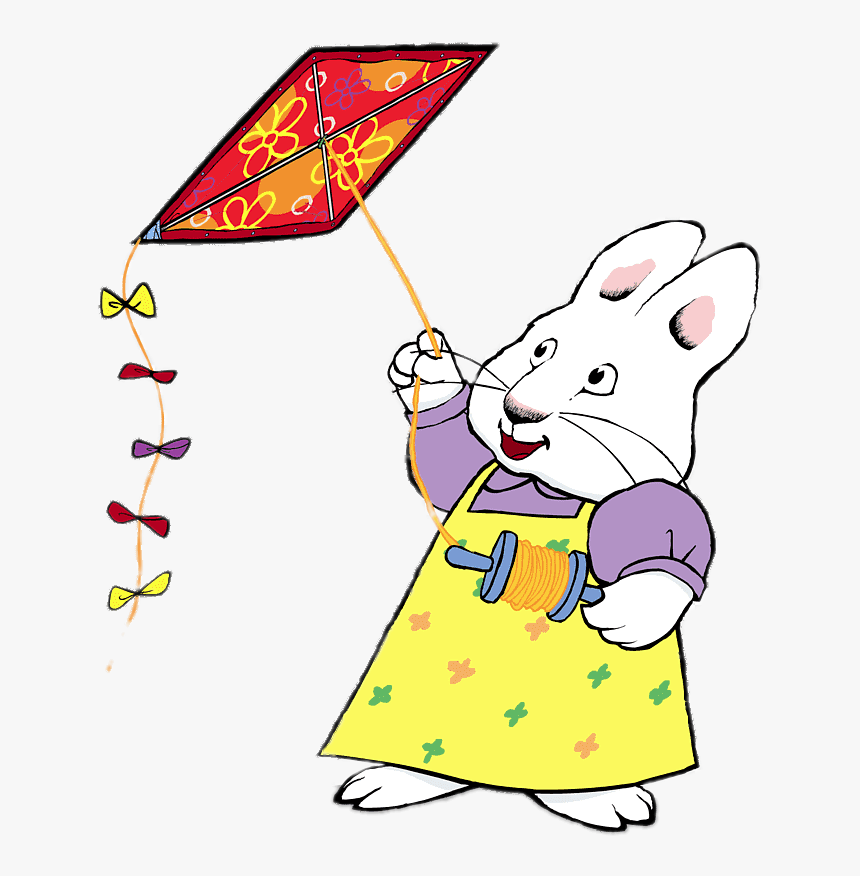 Ruby Bunny Flying A Kite - Max And Ruby, HD Png Download, Free Download