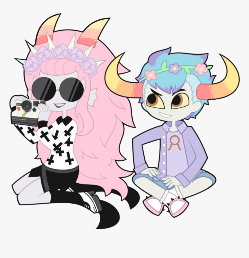 Pastel Goth Feferi Clipart , Png Download - Homestuck Pastel Goth, Transparent Png, Free Download