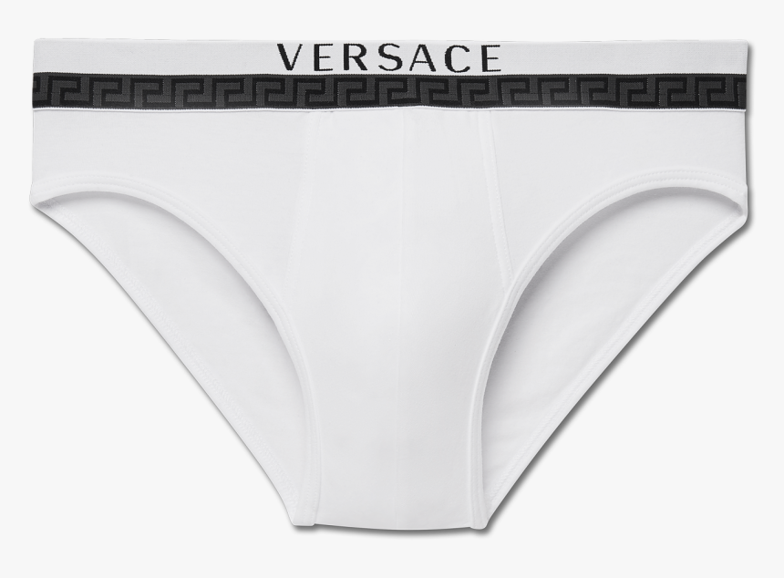 Versace Cotton Briefs With Versace Logo Au10016-ac00058 - Underpants, HD Png Download, Free Download