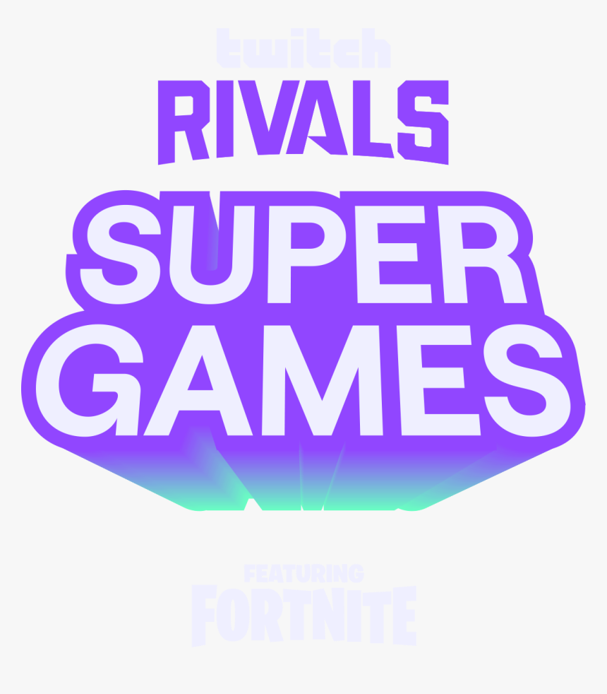 Twitch Rivals Supergames Logo - Graphic Design, HD Png Download, Free Download