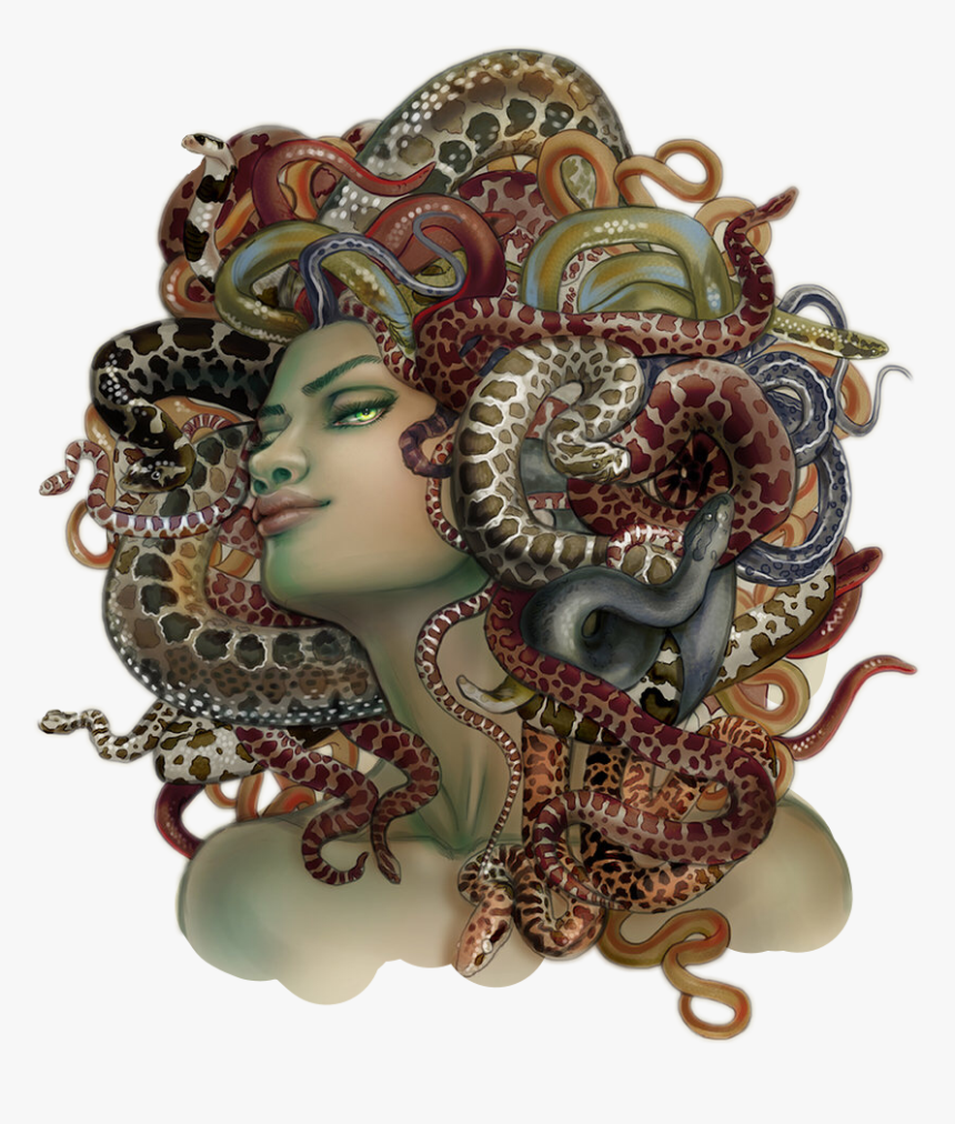 Popular And Trending Medusa💞 Stickers On Picsart - Greek Mythology Medusa, HD Png Download, Free Download