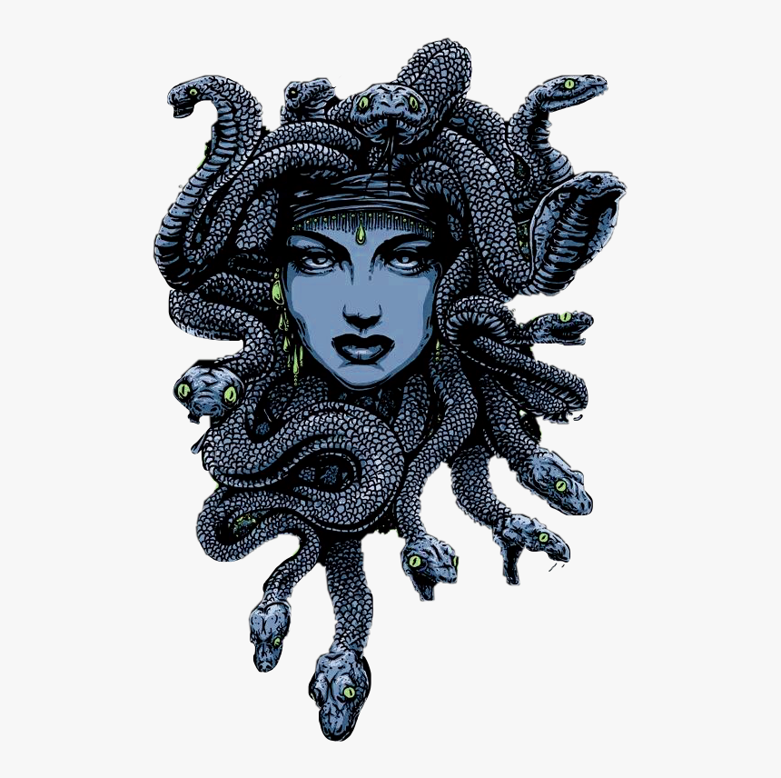 Transparent Medusa Clipart - Greek Mythology Medusa Gorgon, HD Png Download, Free Download