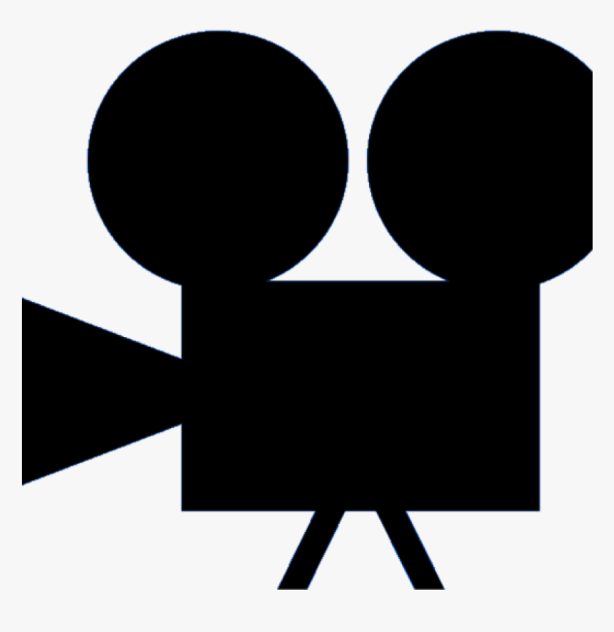 Hollywood Clipart Vintage Video Camera - Clip Art Movie Camera, HD Png Download, Free Download