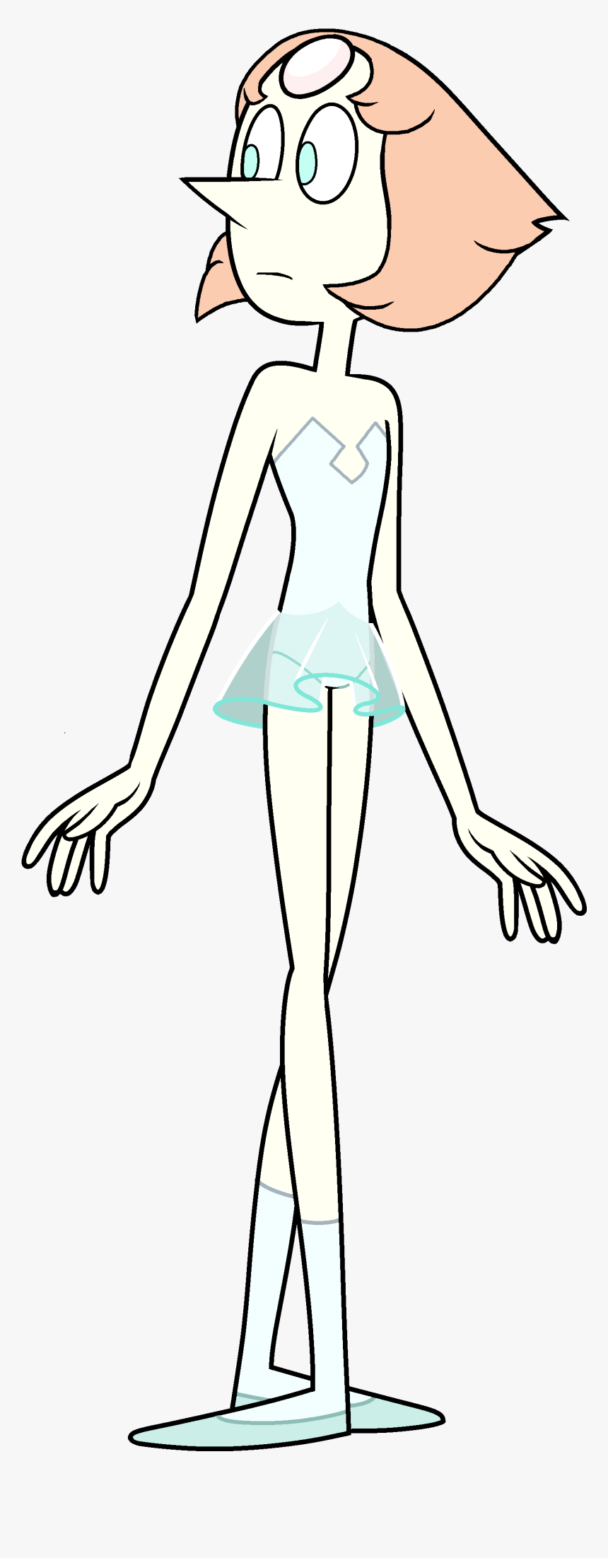 Latest Pearl Fanart, Perla Steven Universe, Sailor - Su White Pearl And Pearl, HD Png Download, Free Download