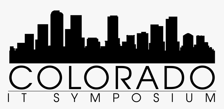 Colorado It Symposium - Denver Skyline Silhouettes, HD Png Download, Free Download