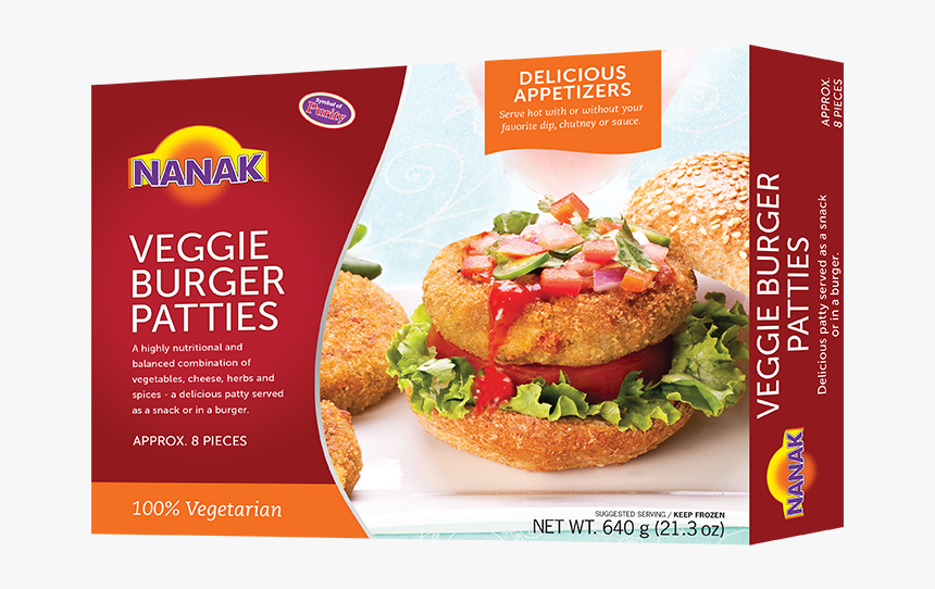 Nanak Veggie Burger, HD Png Download, Free Download