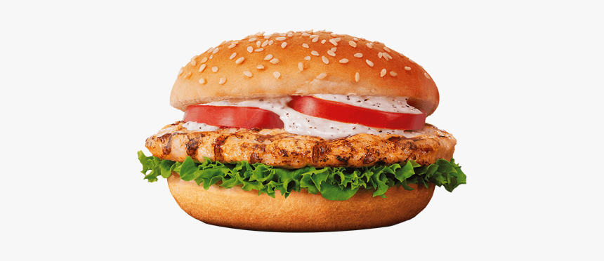 Chicken Burger Png Hd, Transparent Png, Free Download