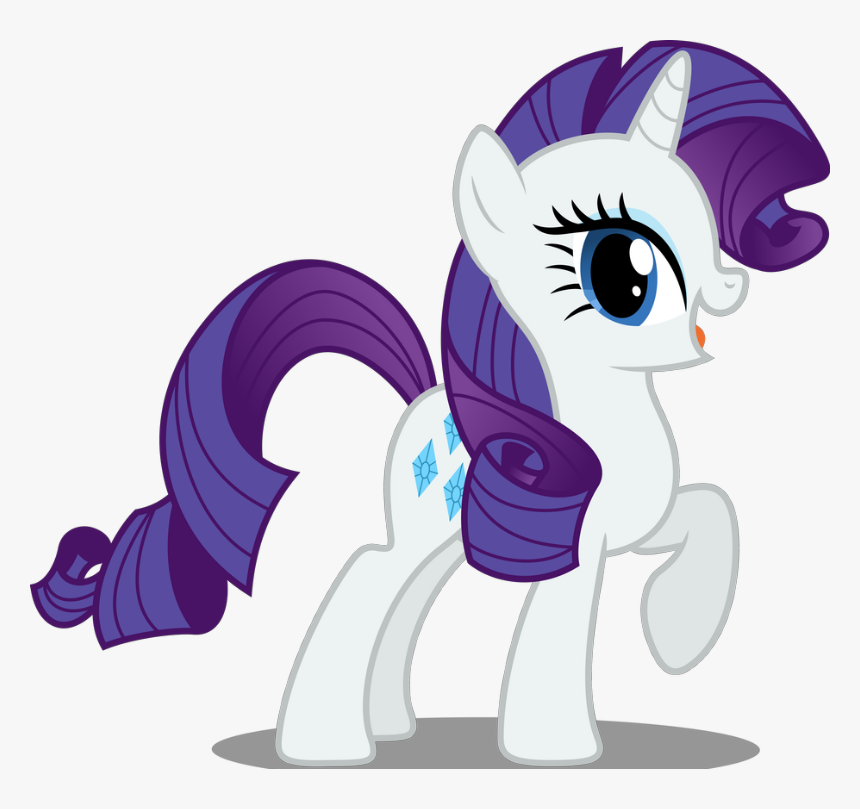 My Little Pony Rarity Cartoon, HD Png Download, Free Download