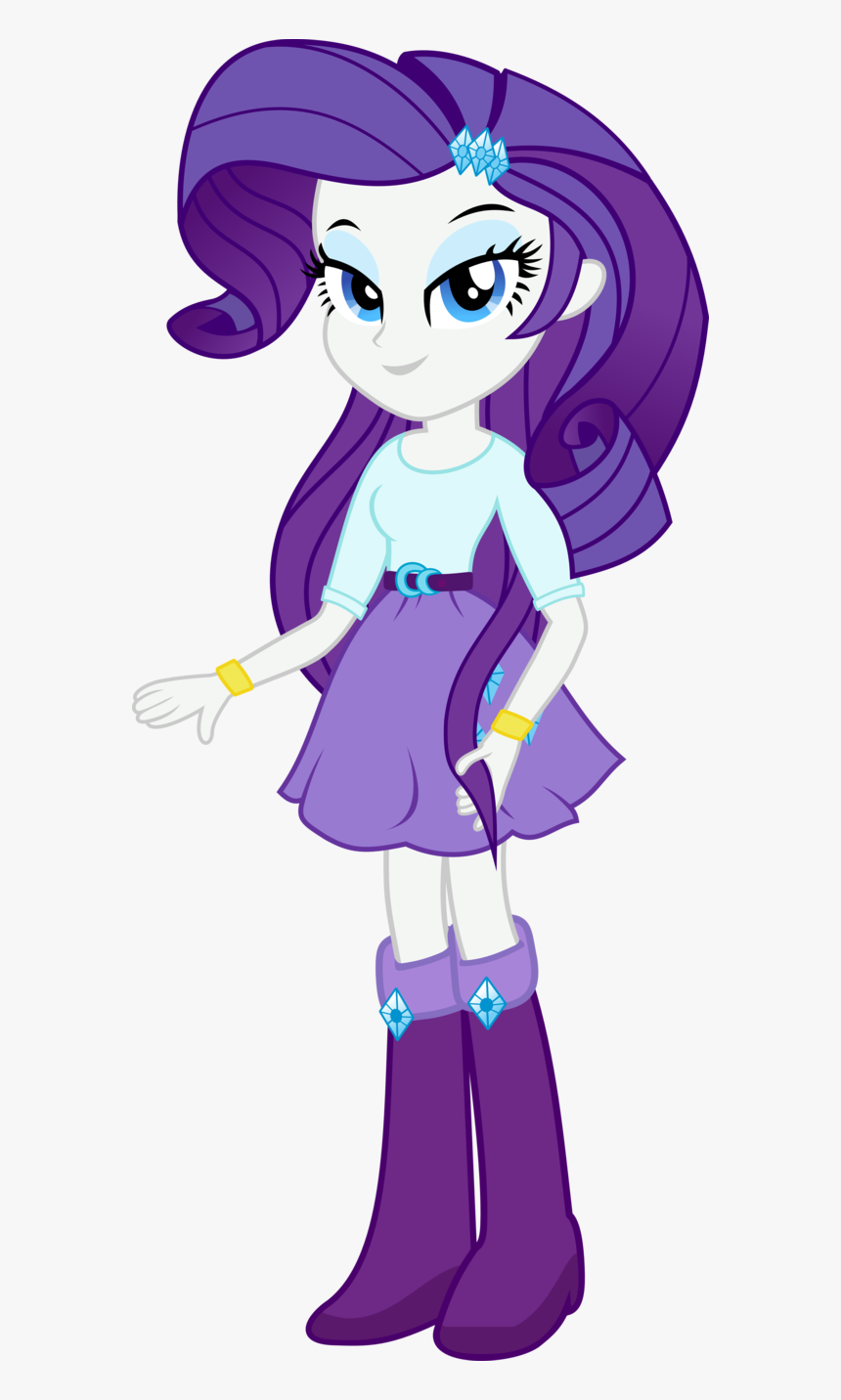 Rarity Human Png - Rarity Human Equestria Girls, Transparent Png, Free Download