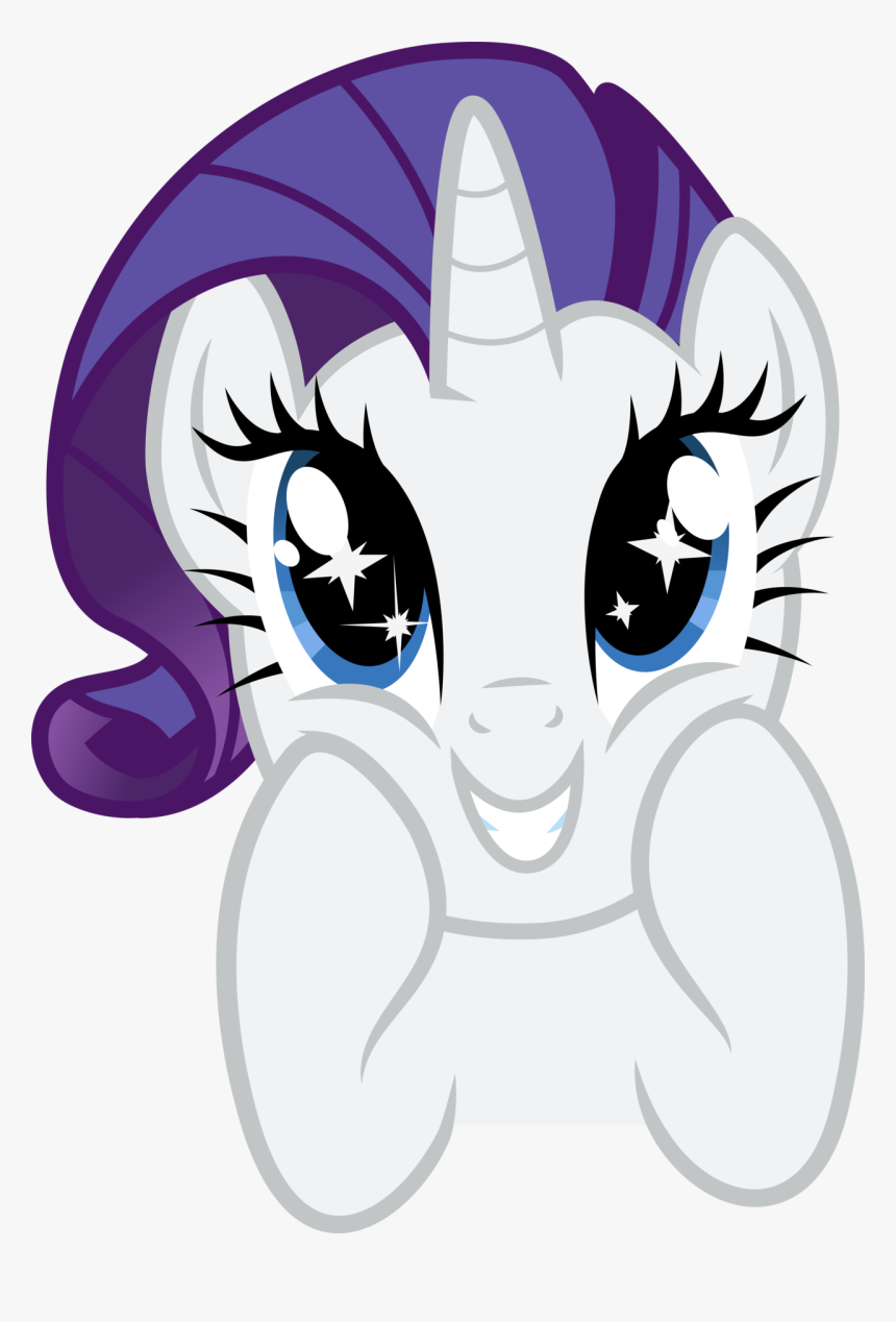 Rarity The Unicorn Images Rarity Vectors Hd Wallpaper - My Little Pony Face, HD Png Download, Free Download