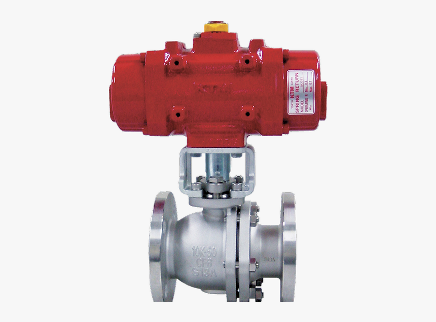 Ktm Spring Return Actuator Ball Valve, HD Png Download, Free Download