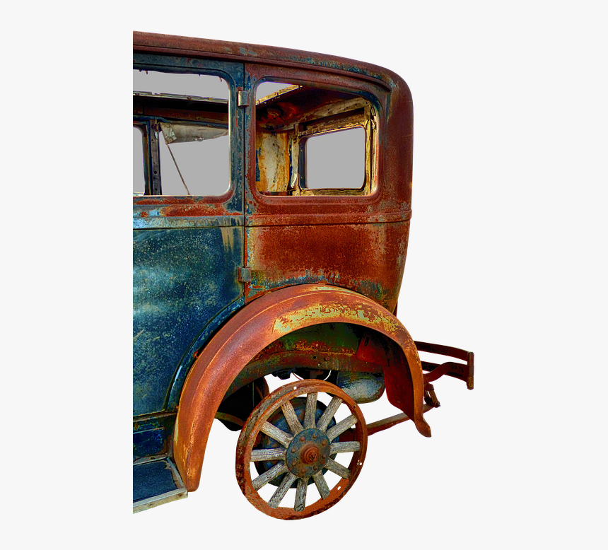 Abandoned Classic Car Png, Transparent Png, Free Download