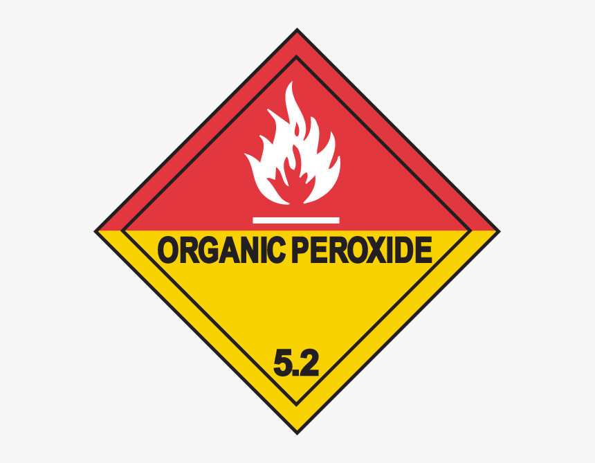 Organic Peroxide - Class 5.2 Organic Peroxides, HD Png Download, Free Download