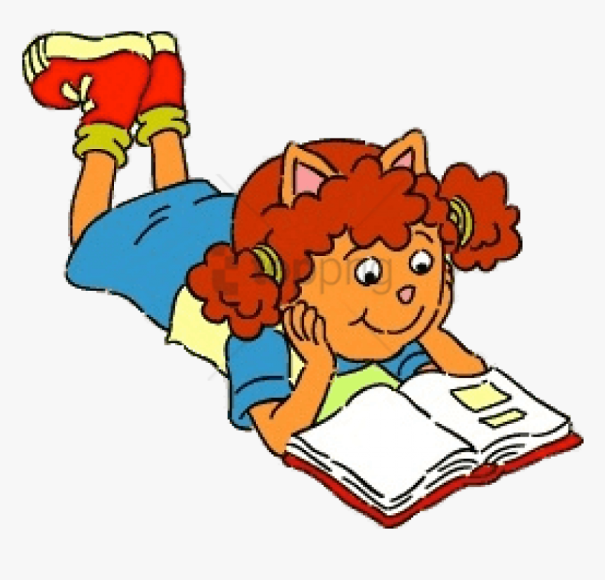 Free Png Download Arthur Character Sue Ellen Reading - Sue Ellen From Arthur, Transparent Png, Free Download